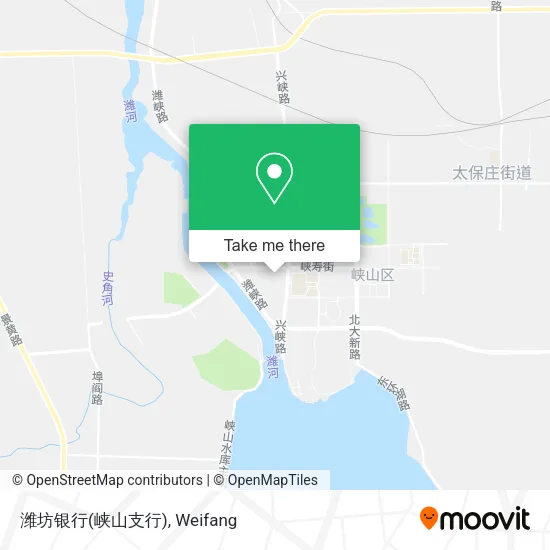 潍坊银行(峡山支行) map