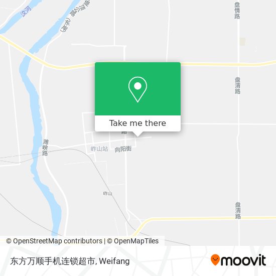 东方万顺手机连锁超市 map