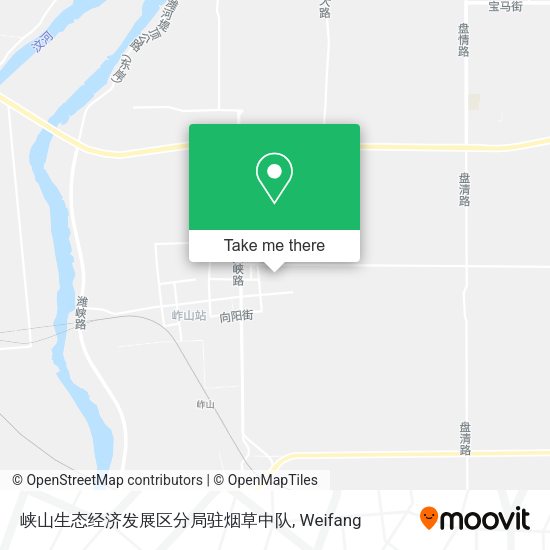 峡山生态经济发展区分局驻烟草中队 map