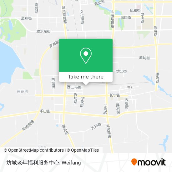 坊城老年福利服务中心 map