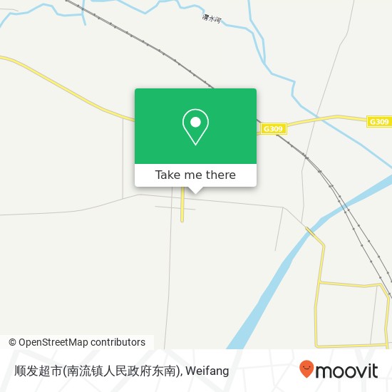 顺发超市(南流镇人民政府东南) map