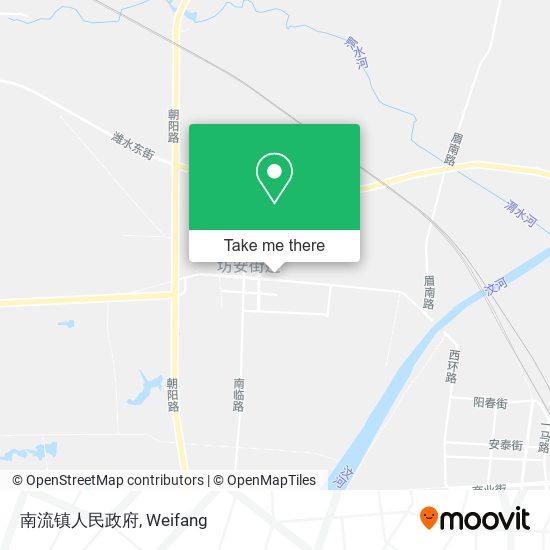 南流镇人民政府 map