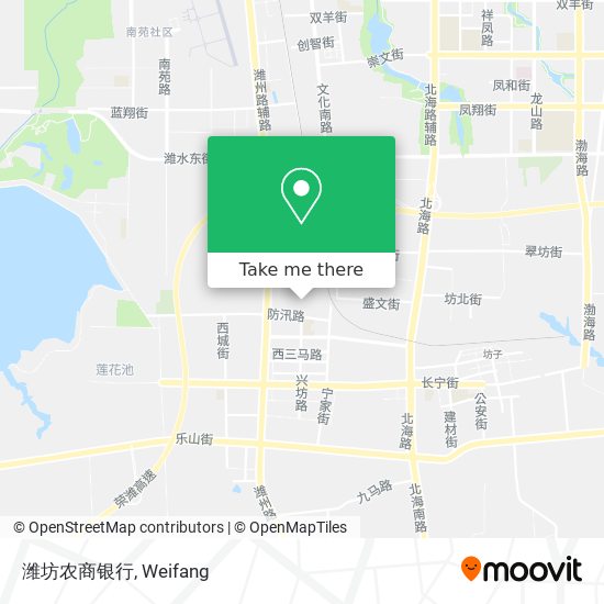 潍坊农商银行 map