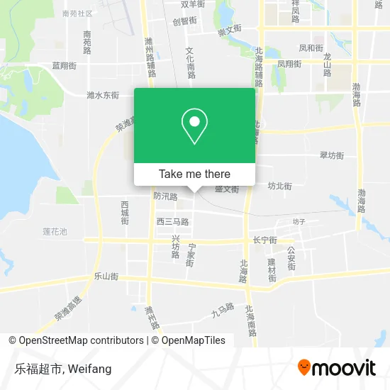 乐福超市 map