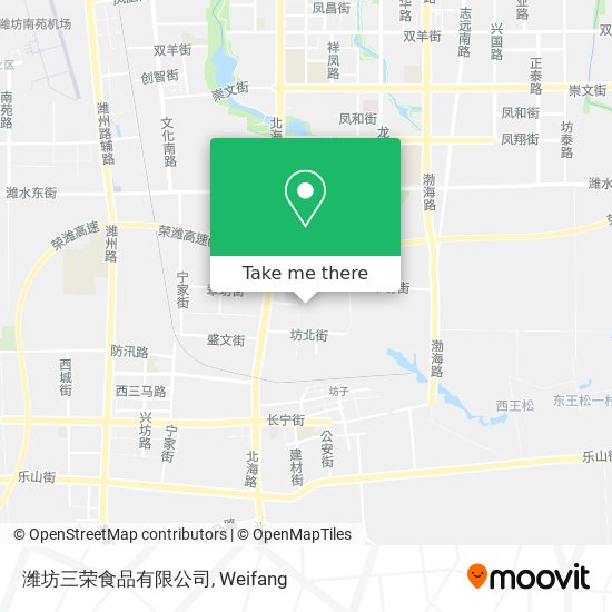 潍坊三荣食品有限公司 map