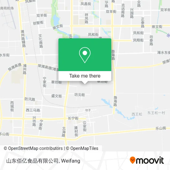 山东佰亿食品有限公司 map