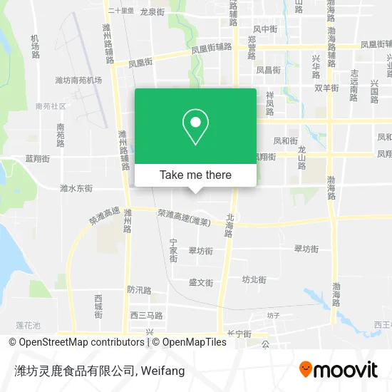 潍坊灵鹿食品有限公司 map