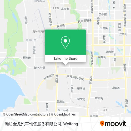 潍坊金龙汽车销售服务有限公司 map
