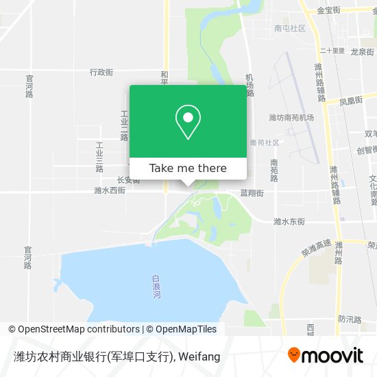 潍坊农村商业银行(军埠口支行) map