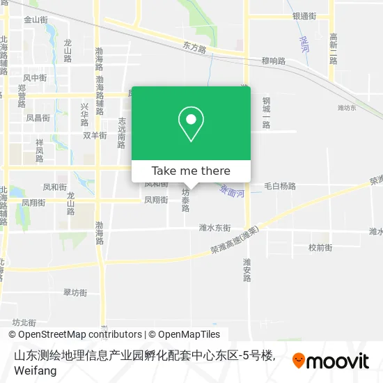 山东测绘地理信息产业园孵化配套中心东区-5号楼 map