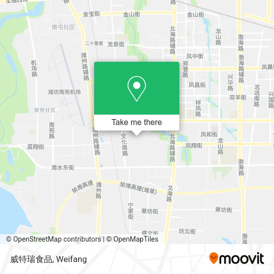 威特瑞食品 map