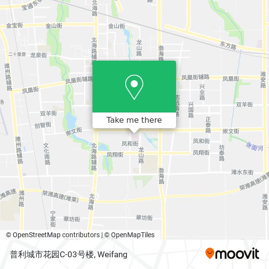 普利城市花园C-03号楼 map