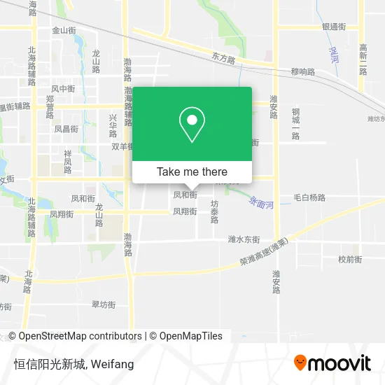 恒信阳光新城 map