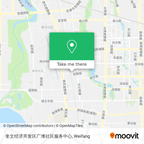 奎文经济开发区广潍社区服务中心 map