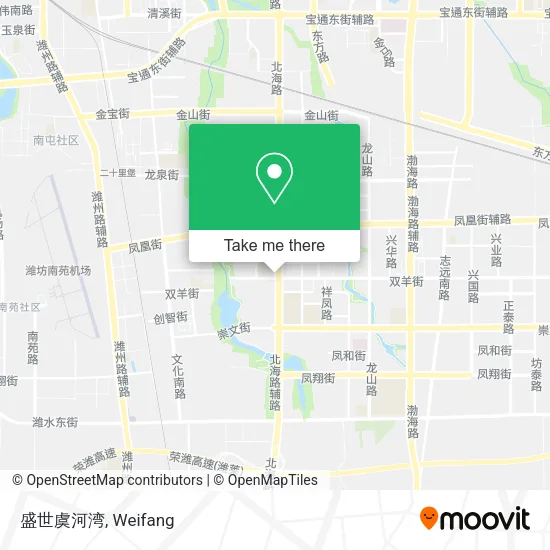 盛世虞河湾 map