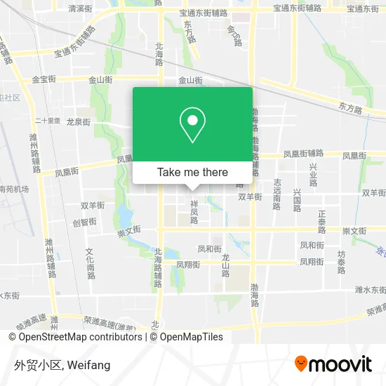 外贸小区 map