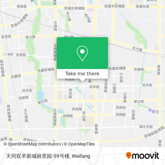天同双羊新城丽景园-59号楼 map