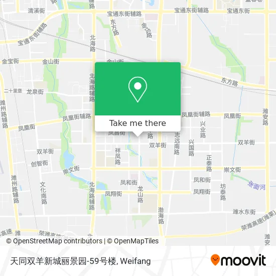 天同双羊新城丽景园-59号楼 map