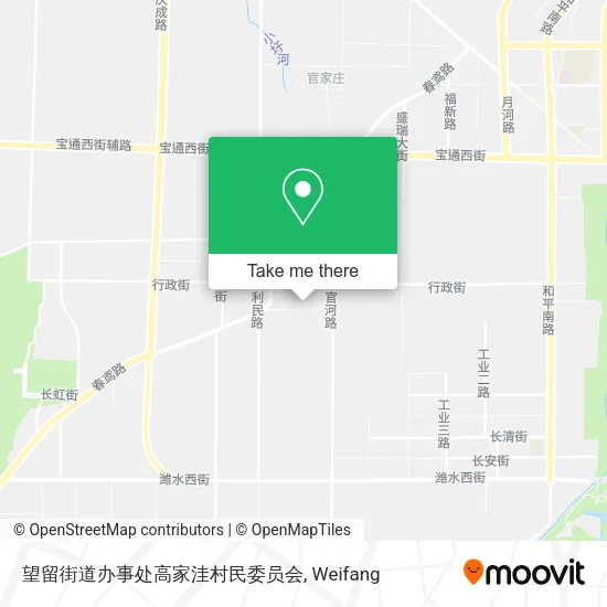 望留街道办事处高家洼村民委员会 map