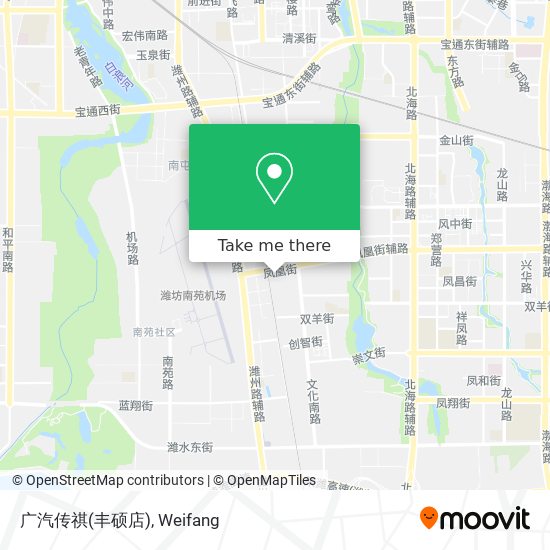 广汽传祺(丰硕店) map