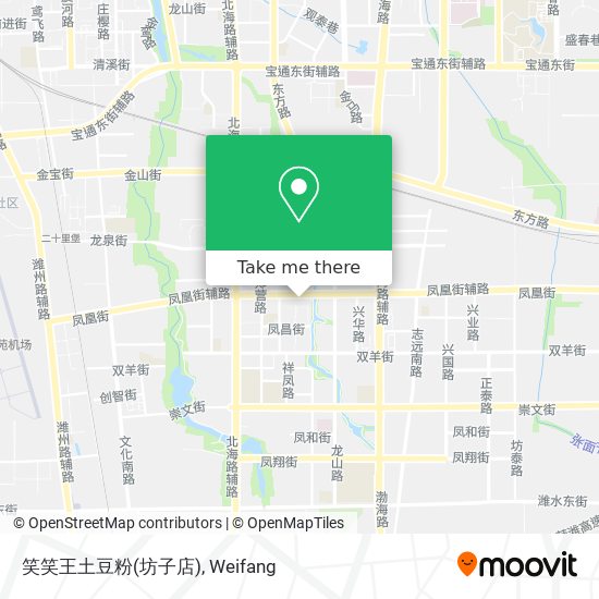 笑笑王土豆粉(坊子店) map