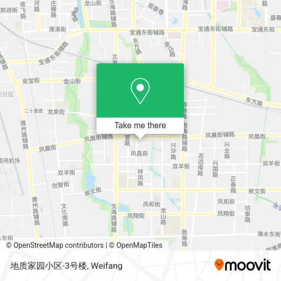 地质家园小区-3号楼 map