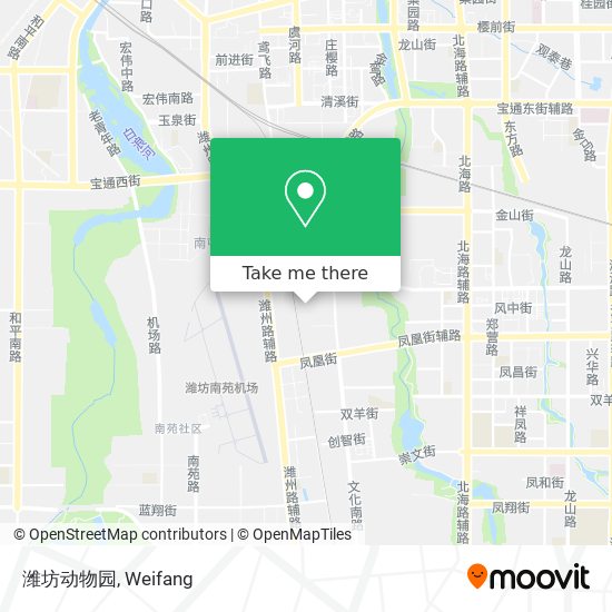 潍坊动物园 map