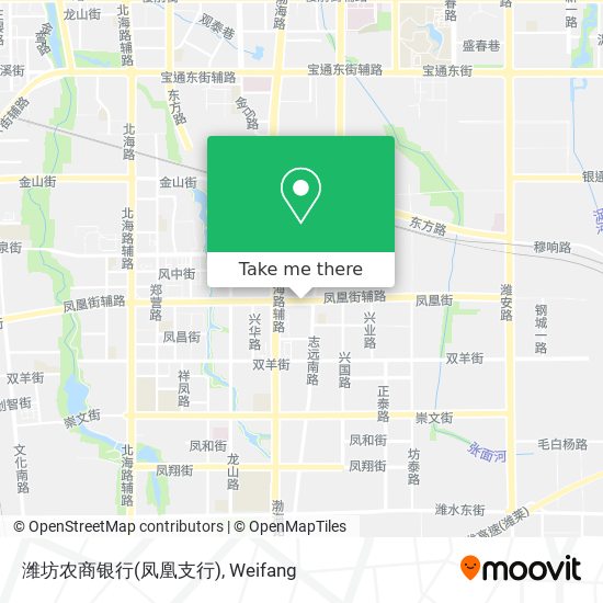 潍坊农商银行(凤凰支行) map