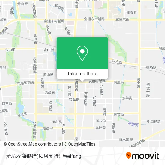 潍坊农商银行(凤凰支行) map