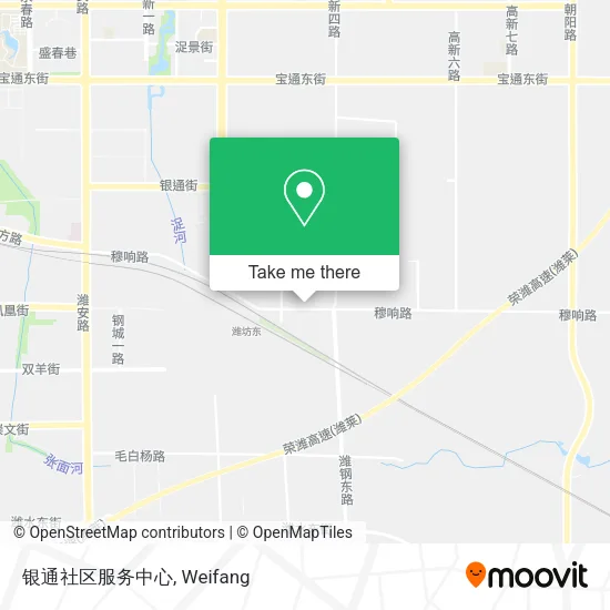 银通社区服务中心 map