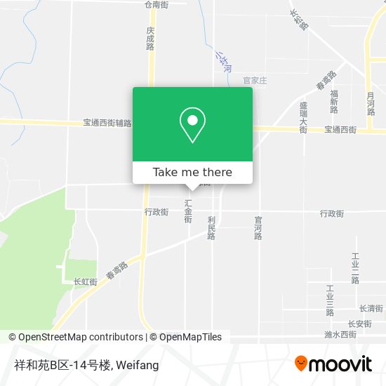 祥和苑B区-14号楼 map
