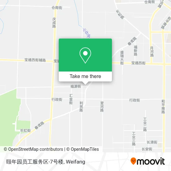 颐年园员工服务区-7号楼 map