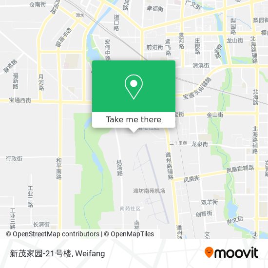 新茂家园-21号楼 map