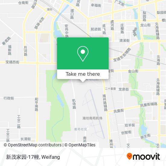 新茂家园-17幢 map