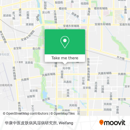 华康中医皮肤病风湿病研究所 map