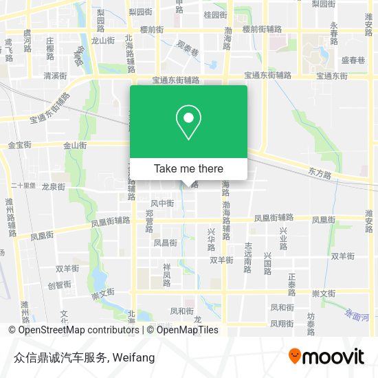 众信鼎诚汽车服务 map
