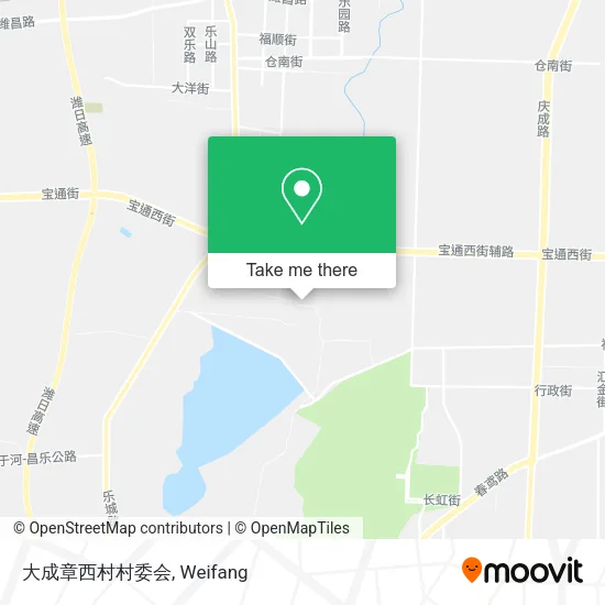 大成章西村村委会 map