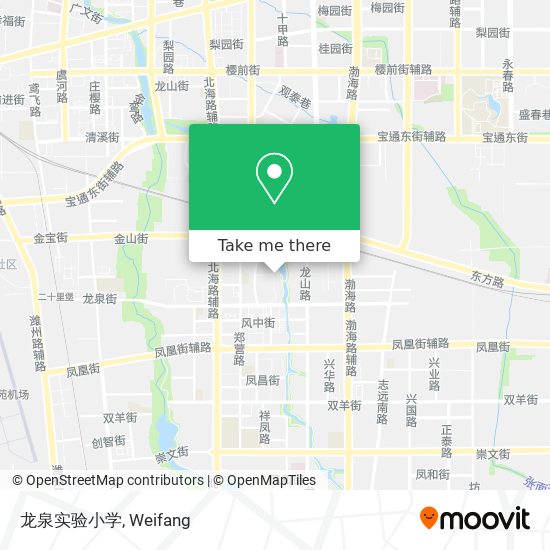 龙泉实验小学 map