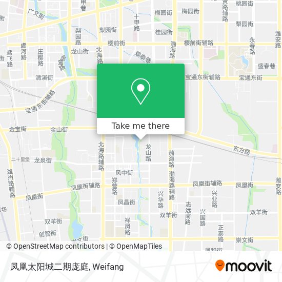 凤凰太阳城二期庞庭 map