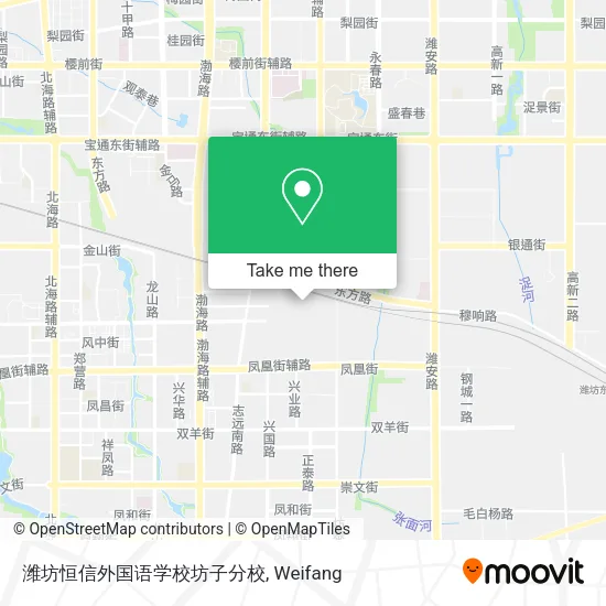 潍坊恒信外国语学校坊子分校 map