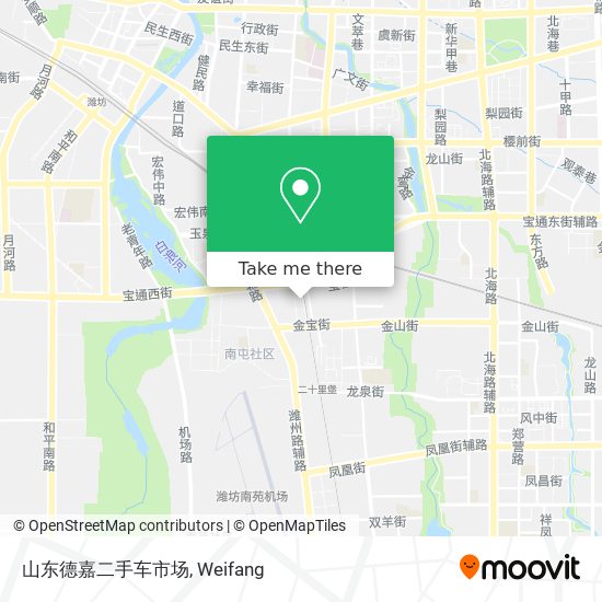 山东德嘉二手车市场 map