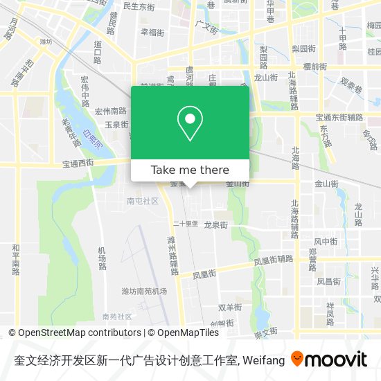 奎文经济开发区新一代广告设计创意工作室 map