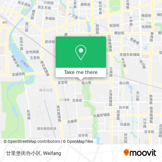 廿里堡街办小区 map