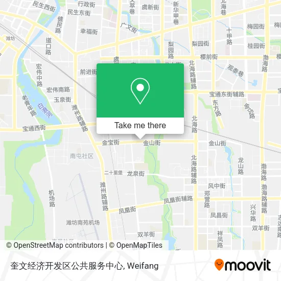 奎文经济开发区公共服务中心 map