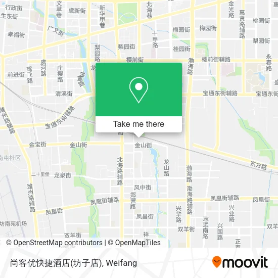 尚客优快捷酒店(坊子店) map