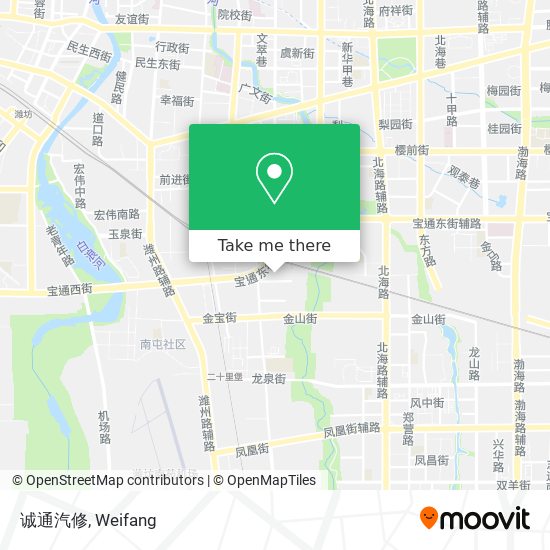诚通汽修 map
