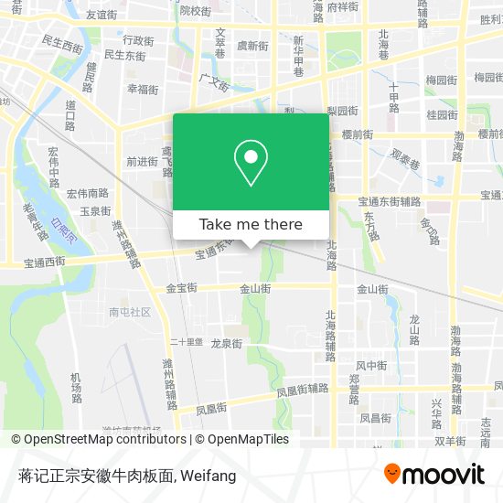 蒋记正宗安徽牛肉板面 map