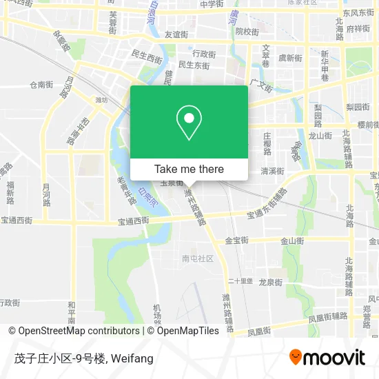 茂子庄小区-9号楼 map