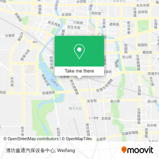 潍坊鑫通汽保设备中心 map