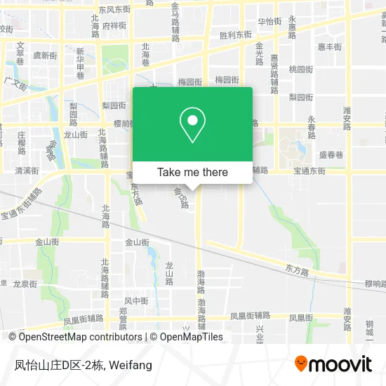 凤怡山庄D区-2栋 map